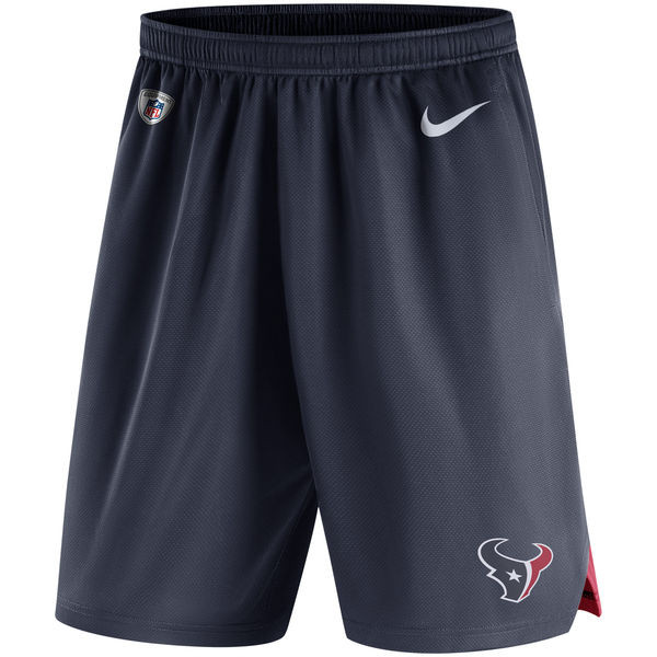 Men's Houston Texans  Navy Knit Performance Shorts