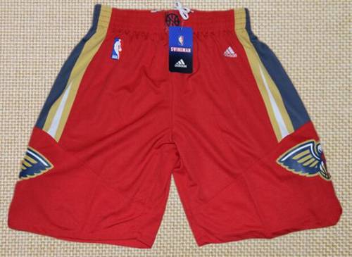 Men's New Orleans Pelicans Red Basketball Shorts