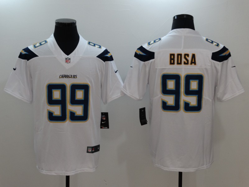 Men's  San Diego Chargers #99 Joey Bosa White 2017 Vapor Untouchable Limited Stitched Jersey