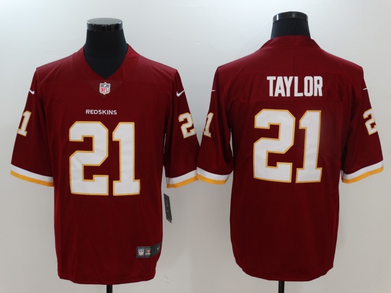 Men's  Washington Redskins #21 Sean Taylor Red 2017 Vapor Untouchable Limited Jersey