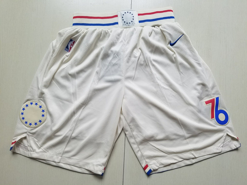 Men's Philadelphia 76ers  Cream City Edition Swingman Shorts