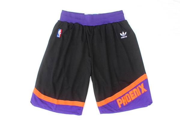 Men's Phoenix Suns  Black Throwback Short