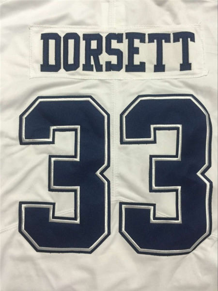 Men Dallas Cowboys 33 Tony Dorsett Limited White Color Rush Stitched NFL Jersey