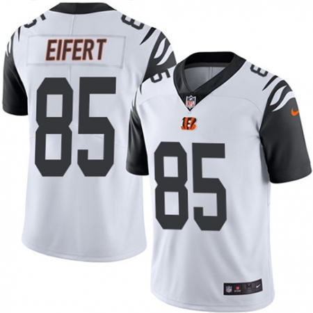 Men  Cincinnati Bengals 85 Tyler Eifert Limited White Rush NFL Jersey