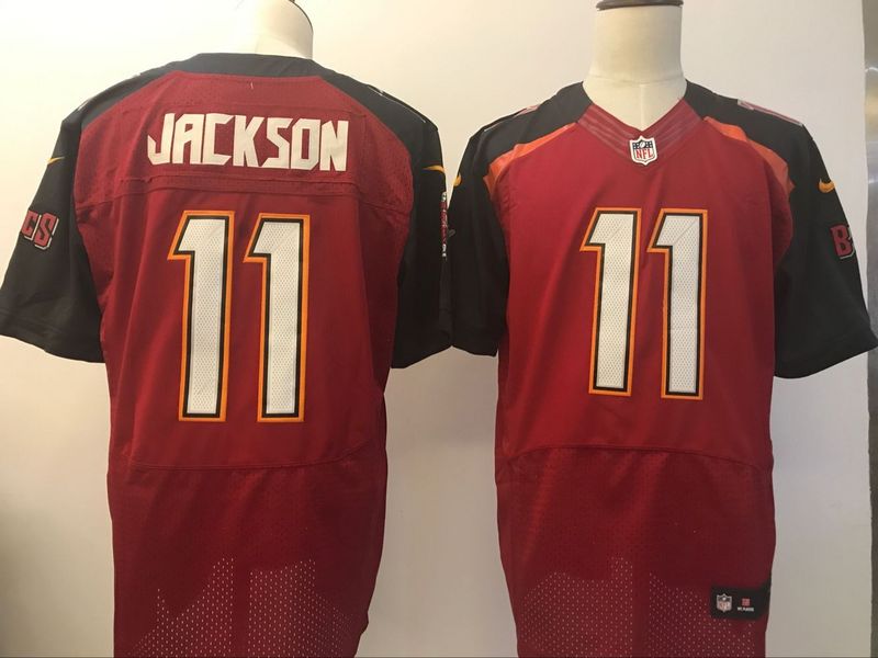 Men Tampa Bay Buccaneers 11 Jackson Red Elite  Jersey