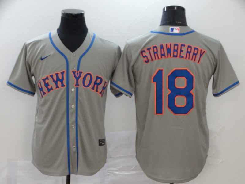 Mets 48 Jacob deGrom Gray 2020 Nike Cool Base Jersey