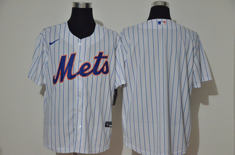 Mets Blank White Nike 2020 Cool Base Jersey