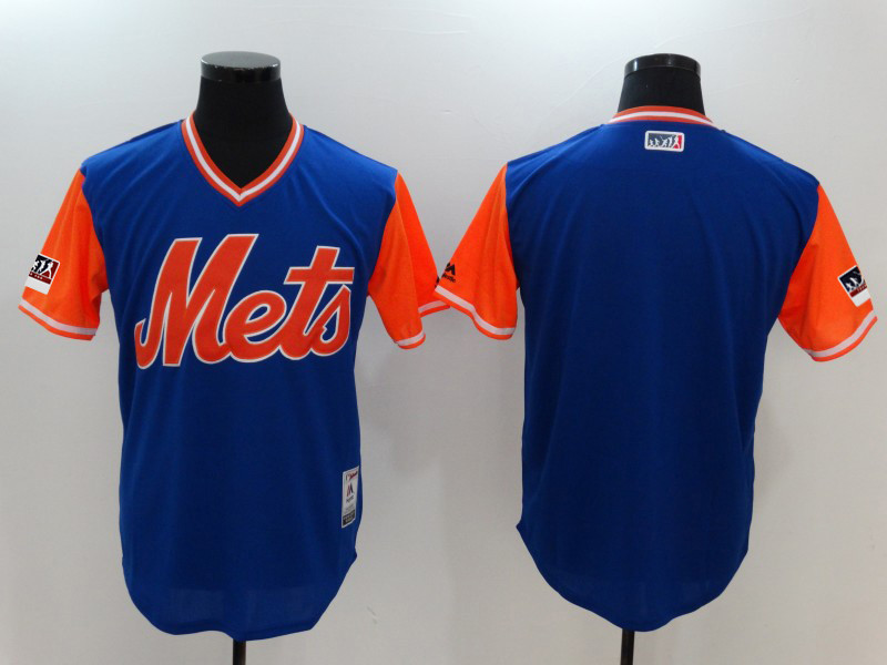 Mets Royal 2018 Players' Weekend Authentic Team Jersey