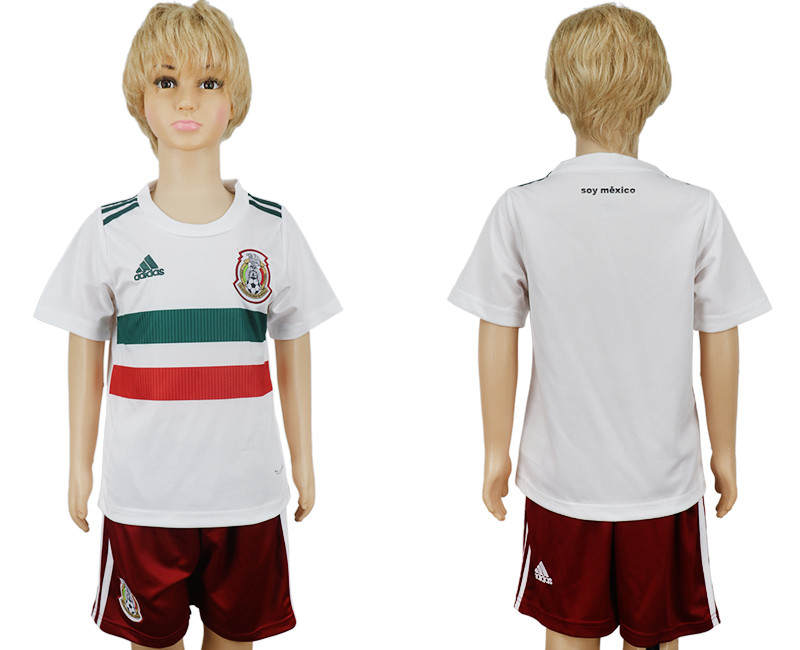 Mexico Away Youth 2018 FIFA World Cup Soccer Jersey