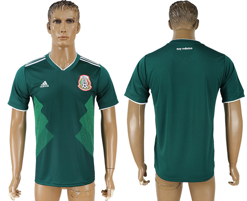 Mexico Home 2018 FIFA World Cup Thailand Soccer Jersey