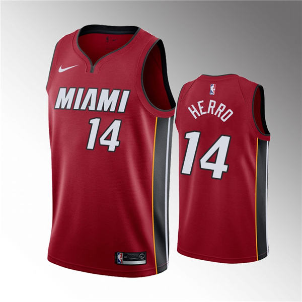 Miami Heat #14 Tyler Herro 2019 20 Statement Rookie Jersey   Red