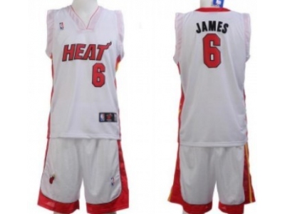 Miami Heat #6 James White Suit