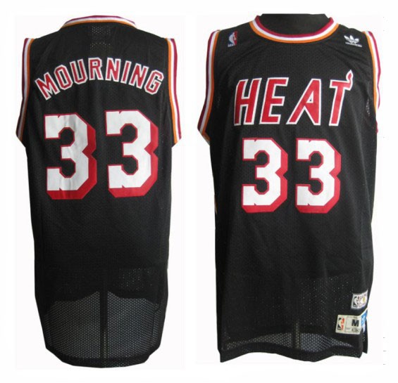 Miami Heat Alonzo Mourning 33 Swingman Jerseys