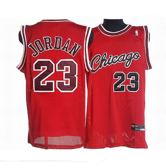 NBA Jordan 23 Red Throwback Jerseys