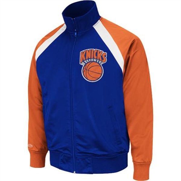 NBA New York Knicks Blue Orange Jacket
