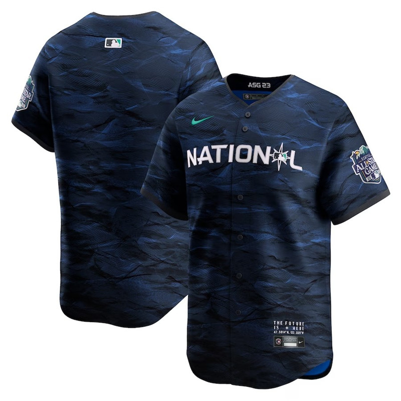 National League Blank Royal Nike 2023 MLB All Star Game Jersey