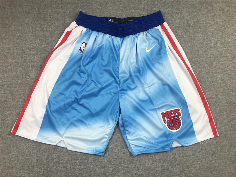 Nets Teams Blue Nike Shorts