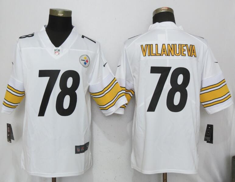 New  Pittsburgh Steelers 78 Villanueva Watt Whate 2017 Vapor Untouchable Limited jersey