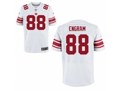 New York Giants 88 Evan Engram  White 2017 Draft Pick Elite Jersey