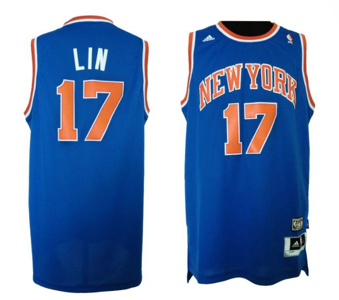 New York Knicks 17 Jeremy Lin Walter Brown Hwc Throwback Jerseys