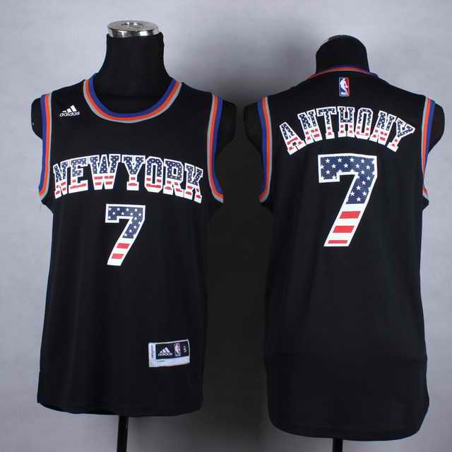 New York Knicks 7 Carmelo Anthony Fashion Cool Camo Jersey