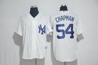 New York Yankees Mens Jerseys 54 Aroldis Chapman Cool Base Baseball Jersey