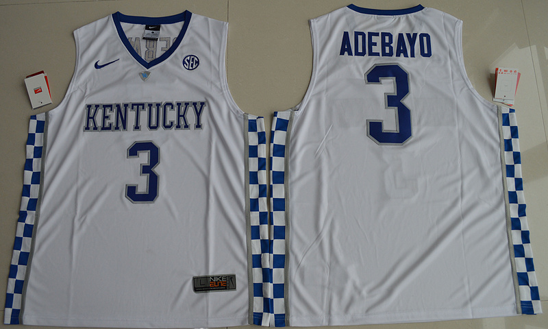  2017 Kentucky Wildcats Edrice Ado 3 College Hype Elite Jersey