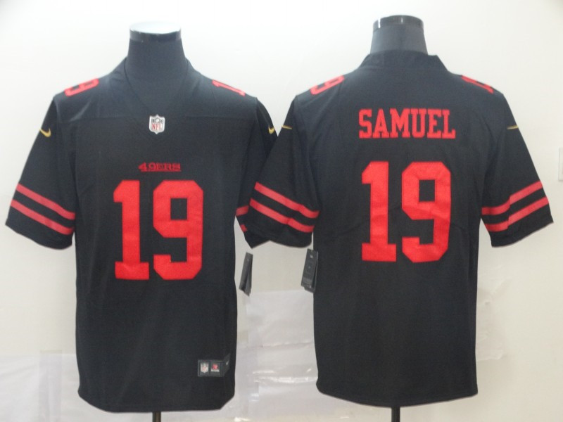 Nike 49ers 19 Deebo Samuel Black Vapor Untouchable Limited Jesey