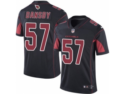  Arizona Cardinals 57 Karlos Dansby Limited Black Rush NFL Jersey