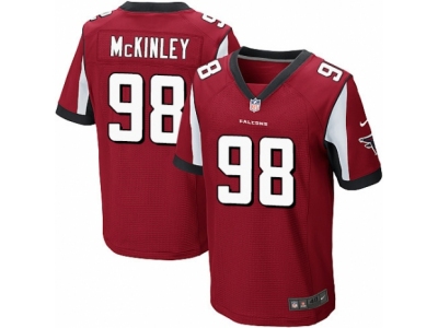  Atlanta Falcons 98 Takkarist McKinley Elite Red Team Color NFL Jersey