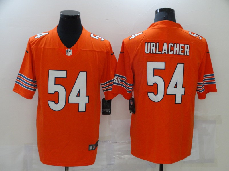 Nike Bears 54 Brian Urlacher Orange Vapor Untouchable Limited Jersey