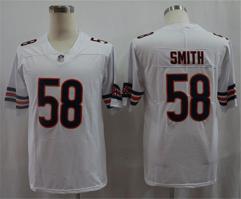 Nike Bears 58 Roquan Smith White Vapor Untouchable Limited Jersey
