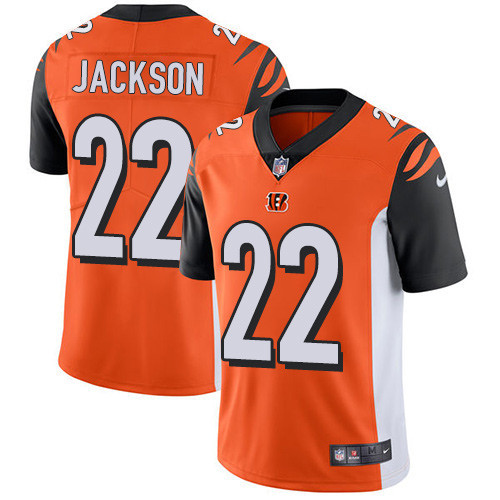  Bengals 22 William Jackson Orange Vapor Untouchable Player Limited Jersey