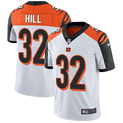  Bengals 32 Jeremy Hill White Vapor Untouchable Player Limited Jersey