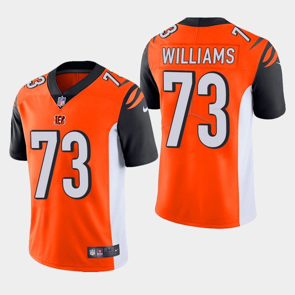 Nike Bengals 73 Jonah Williams Orange 2019 NFL Draft First Round Pick Vapor Untouchable Limited Jersey