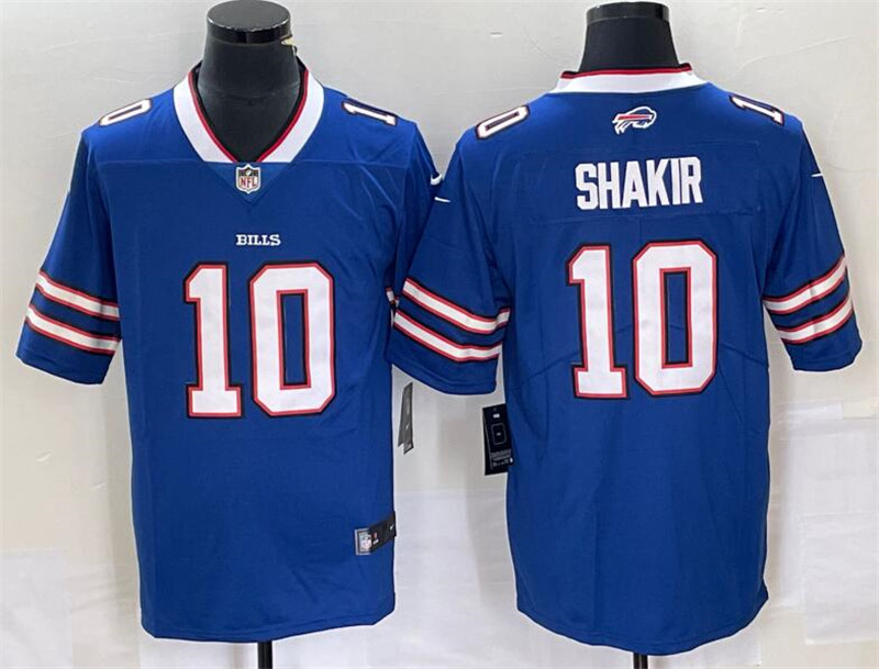 Nike Bills 10 Khalil Shakir Blue Vapor Untouchable Limited Jersey