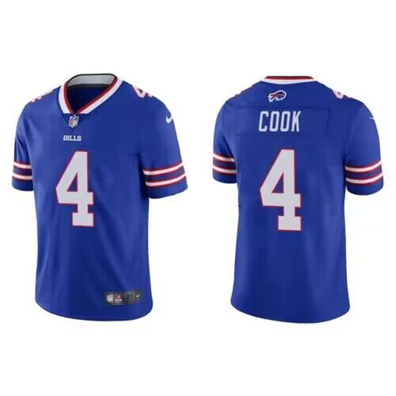 Nike Bills 4 James Cook Royal Vapor Untouchable Limited Jersey