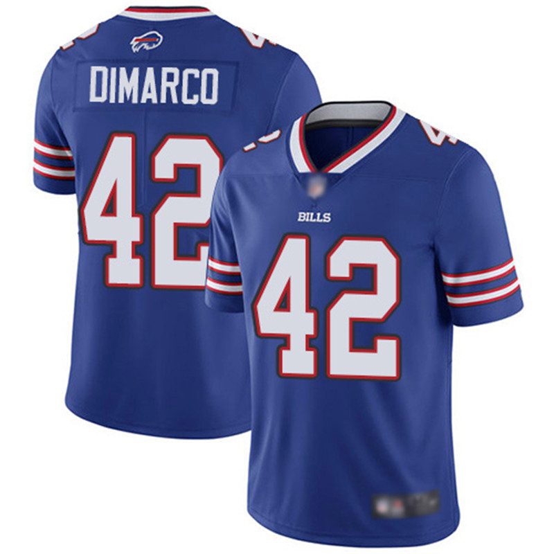 Nike Bills 42 Patrick DiMarco Royal Vapor Untouchable Limited Jersey