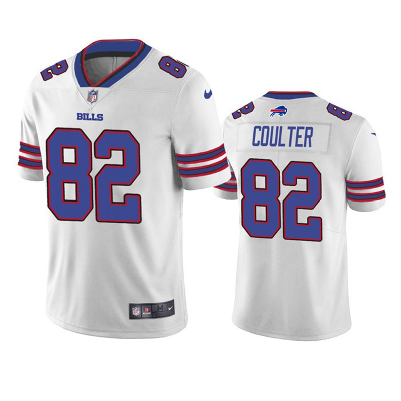 Nike Bills 82 Isaiah Coulter White Vapor Untouchable Limited Jersey
