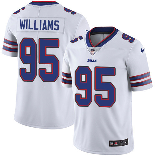  Bills 95 Kyle Williams White Vapor Untouchable Player Limited Jersey