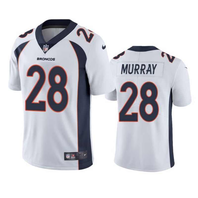 Nike Broncos 28 Latavius Murray White Vapor Untouchable Limited Jersey