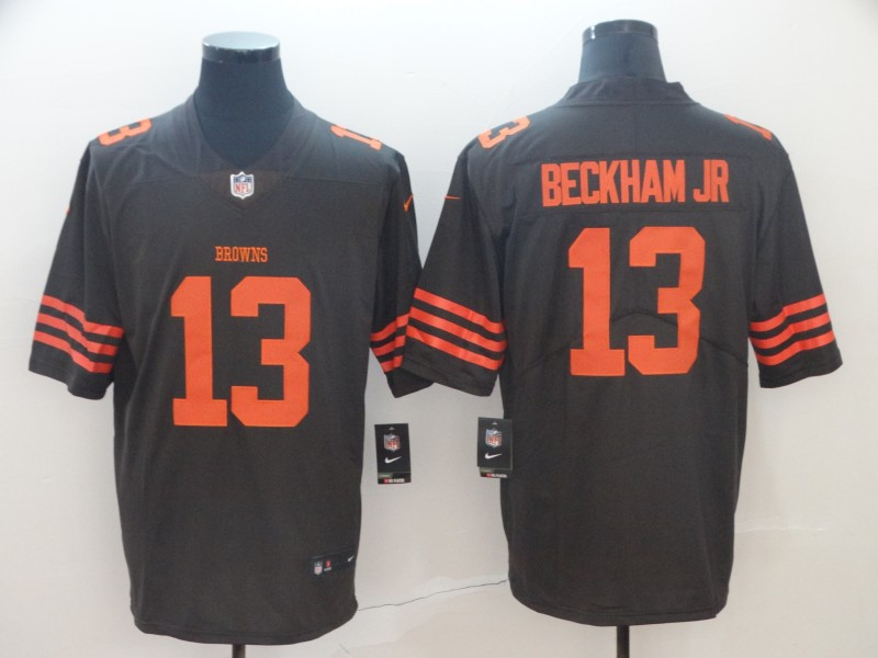 Odell Beckham Jr Cleveland Browns Nike Vapor Limited Jersey - White