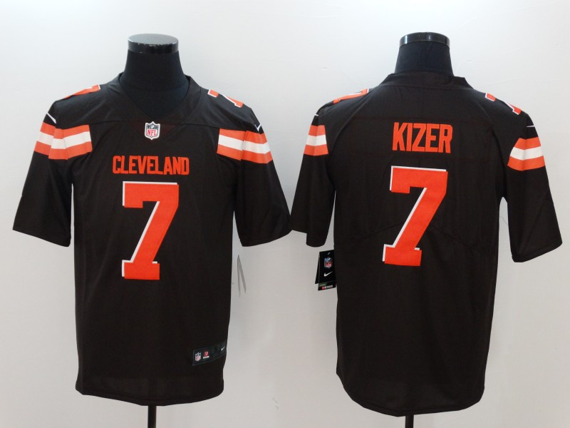  Browns 7 DeShone Kizer Brown Vapor Untouchable Player Limited Jersey