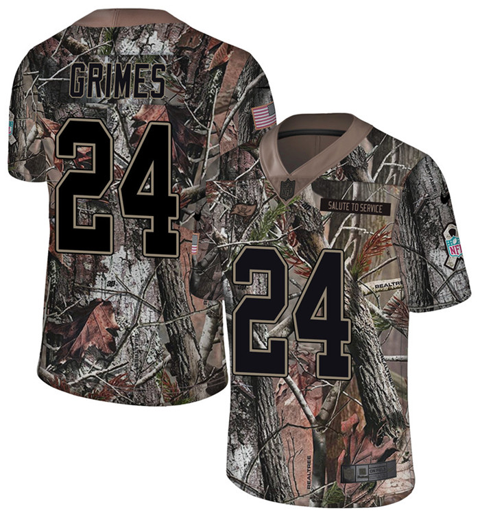  Buccaneers 24 Brent Grimes Camo Rush Limited Jersey