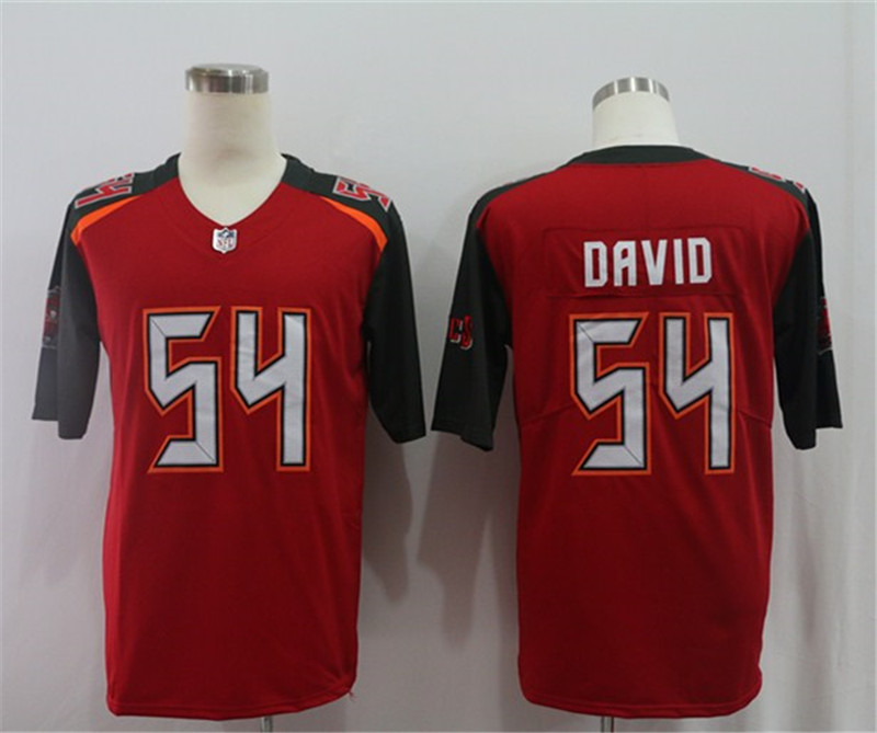 Nike Buccaneers 54 Lavonte David Red Vapor Untouchable Limited Jersey