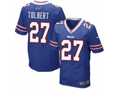  Buffalo Bills 27 Mike Tolbert Elite Royal Blue Team Color NFL Jersey