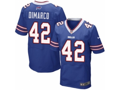  Buffalo Bills 42 Patrick DiMarco Elite Royal Blue Team Color NFL Jersey