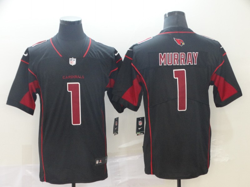 Nike Cardinals 1 Kyler Murray Black 2019 NFL Draft First Round Pick Color Rush Limited Jersey
