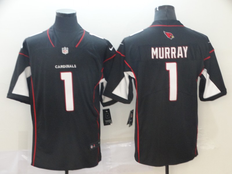 Nike Cardinals 1 Kyler Murray Black 2019 NFL Draft First Round Pick Vapor Untouchable Limited Jersey