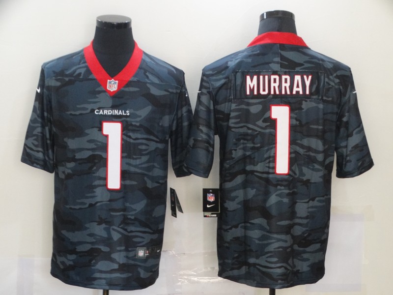 Nike Cardinals 1 Kyler Murray Black Camo Limited Jersey